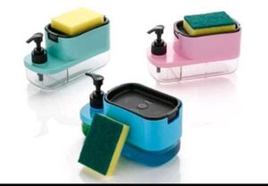 Soap Dispenser with Sponge Holder