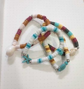 Beachy Bracelet Stack 𓆉°❀⋆.ೃ࿔*:･