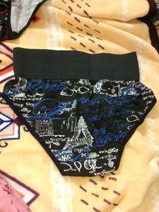 Branded Red Rose New Panties 3 in A Set