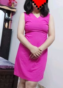 Pink Sleeveless Dress