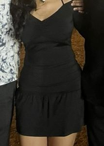 H&amp;M Black Bodycon Dress