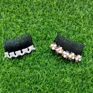 Pearl Hair Comb Clip
