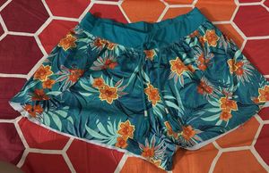 Floral Print Women's Shorts