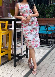 Floral Bodycon Dress
