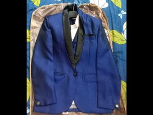 Blue Slim-Fit Suit