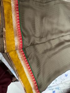 Beautiful Festive Saree With Trending Border