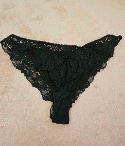 Black Lace Thong