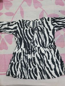 Zebra Print Dress
