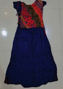 Patchwork Midi Dress