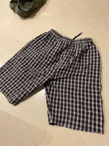 Checked Shorts
