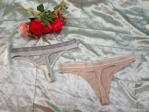 Combo Of Two Calvin Klein Thong Panties