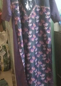 Floral Digital Print Kurti Crepe New
