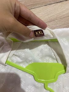 Off White/ Cream Kurta Set (3 Peice)