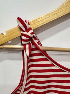 Red Stripes Dress