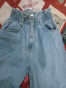 Ice Blue Baggy Jeans