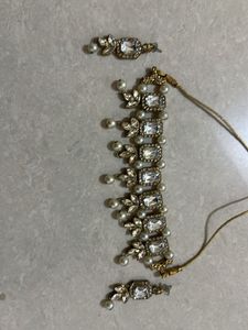 Elegant Stone & Pearl Jewelry Set