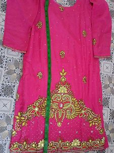 Pink Embroidered Salwar Kameez