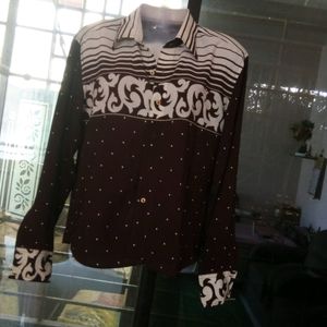 Brown Color Top For Girls