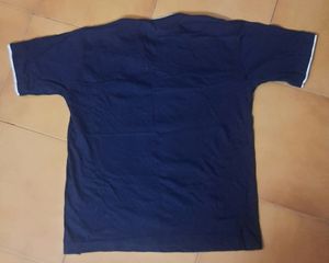 Kiss Wording T Shirt | Navy Blue