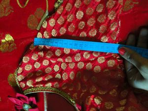 Red Jari Woven Saree