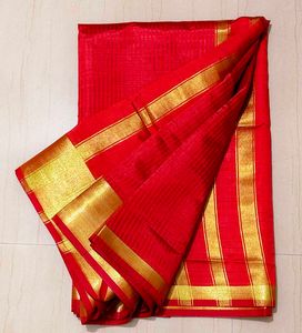 Elegant Red Saree