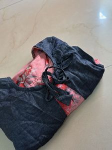 Floral Dress with Shrug