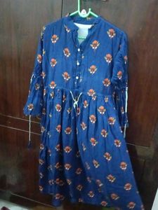 Floral Print Kurta