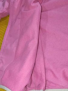 Cute Pink Embroidered Jacket