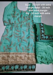 Teal Heavy Bridal Suit