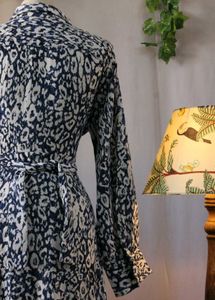 Chic Animal Print Dress