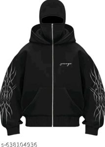 Edgy Black Savage Hoodie