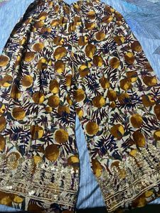 Heavy Party Wear Plazzo