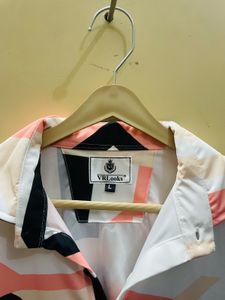 PRINTED POLYESTER SHIRT FOR MEN