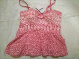 Zara Pink Summer Top