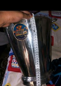 pack of 2 stainless steel bucket
