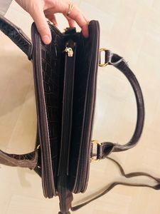 Never Used Lino Perros Faux Leather Handbag