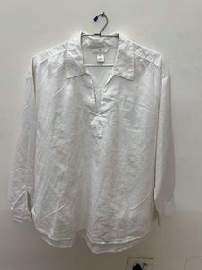 White Linen Shirt