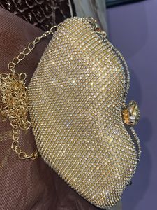 Metro Glamorous Gold-toned Clutch