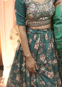 Floral Lehenga Choli Set