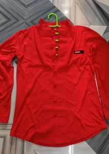 Men's Shrug Colour -red