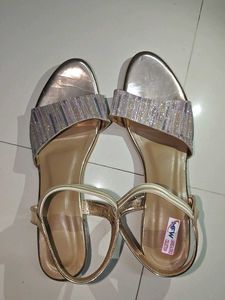 Sparkling Gold Party Heels