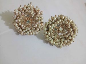 Pearl Flower rings