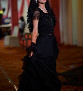 party lehnga with full hand work blouse