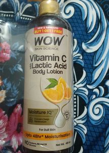Wow Body Lotion 400ml Brand New Sealed Pack