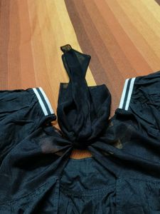 Vero Moda Women Black Off Shoulder Style Back Top
