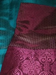 Festive Wear Sea Green Saree