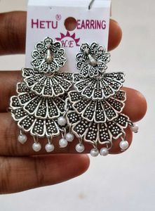 Vintage Silver Tone Jewelry Set