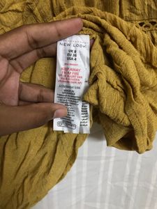 New Look Yellow Top