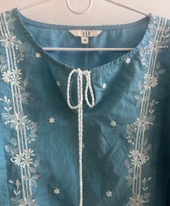 Embroidered Casual Top