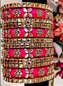 Beutiful Customized Bridle Bangles Set